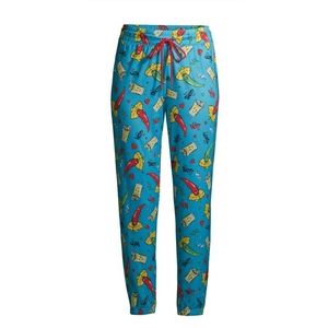 Ladies sleep jogger hot peppers